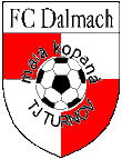 Znak fotbalovho klubu TJ FC DALMACH